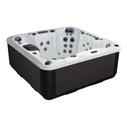 Aurora XL 6-7 Person Hot Tub 32 Amp | Bluetooth Speakers, Ozone Water Care, 59 Jets