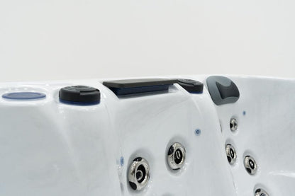 Nova 4-6 Person Hot Tub 32 Amp | Bluetooth Speakers, Ozone Water Care, 59 Jets, Lounger