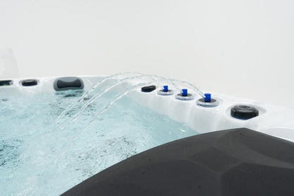 Nova 4-6 Person Hot Tub 32 Amp | Bluetooth Speakers, Ozone Water Care, 59 Jets, Lounger