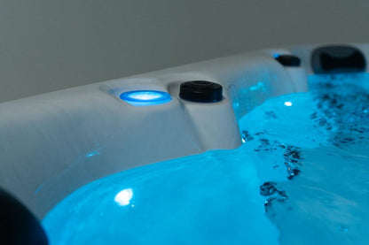 Nova 4-6 Person Hot Tub 32 Amp | Bluetooth Speakers, Ozone Water Care, 59 Jets, Lounger