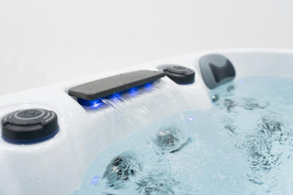 Nova 4-6 Person Hot Tub 32 Amp | Bluetooth Speakers, Ozone Water Care, 59 Jets, Lounger