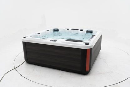 Nova 4-6 Person Hot Tub 32 Amp | Bluetooth Speakers, Ozone Water Care, 59 Jets, Lounger