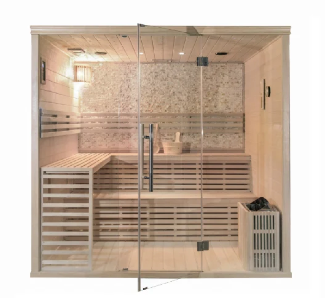 Tidal Wave 3 Two Tier Traditional Indoor Sauna