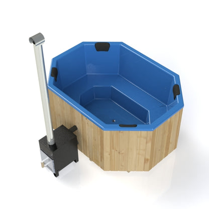 Octa Wood-Fired Fibreglass Hot Tub 8-9 Person | Customisable | Wood-fired or Electric