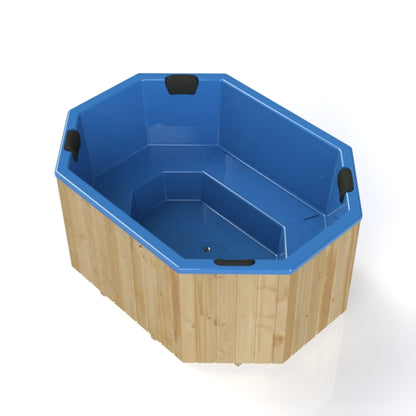 Octa Wood-Fired Fibreglass Hot Tub 8-9 Person | Customisable | Wood-fired or Electric