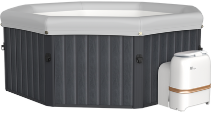 MSpa Tuscany 6 Person Hard Frame Octagonal, Wi-Fi Controlled