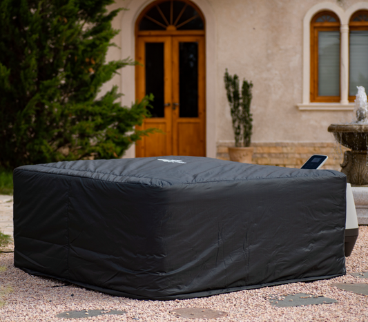 Mspa Oslo/Tribeca Hot Tub Thermal Cover – Insulated Spa Lid for Energy Efficiency | Winter Cover