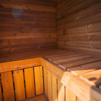 Celsium Wellness Mini Sauna | 2 Person Outdoor Traditional Sauna