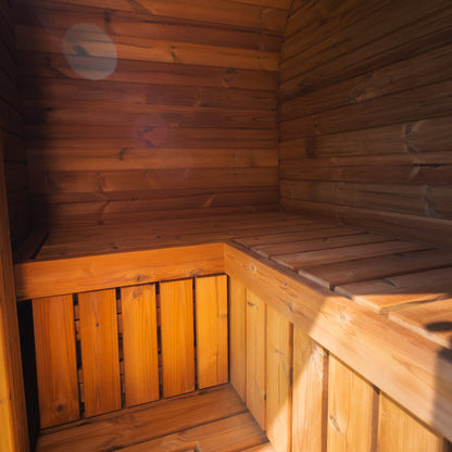 Celsium Wellness Mini Sauna | 2 Person Outdoor Traditional Sauna