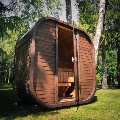 Celsium Wellness Mini Sauna | 2 Person Outdoor Traditional Sauna
