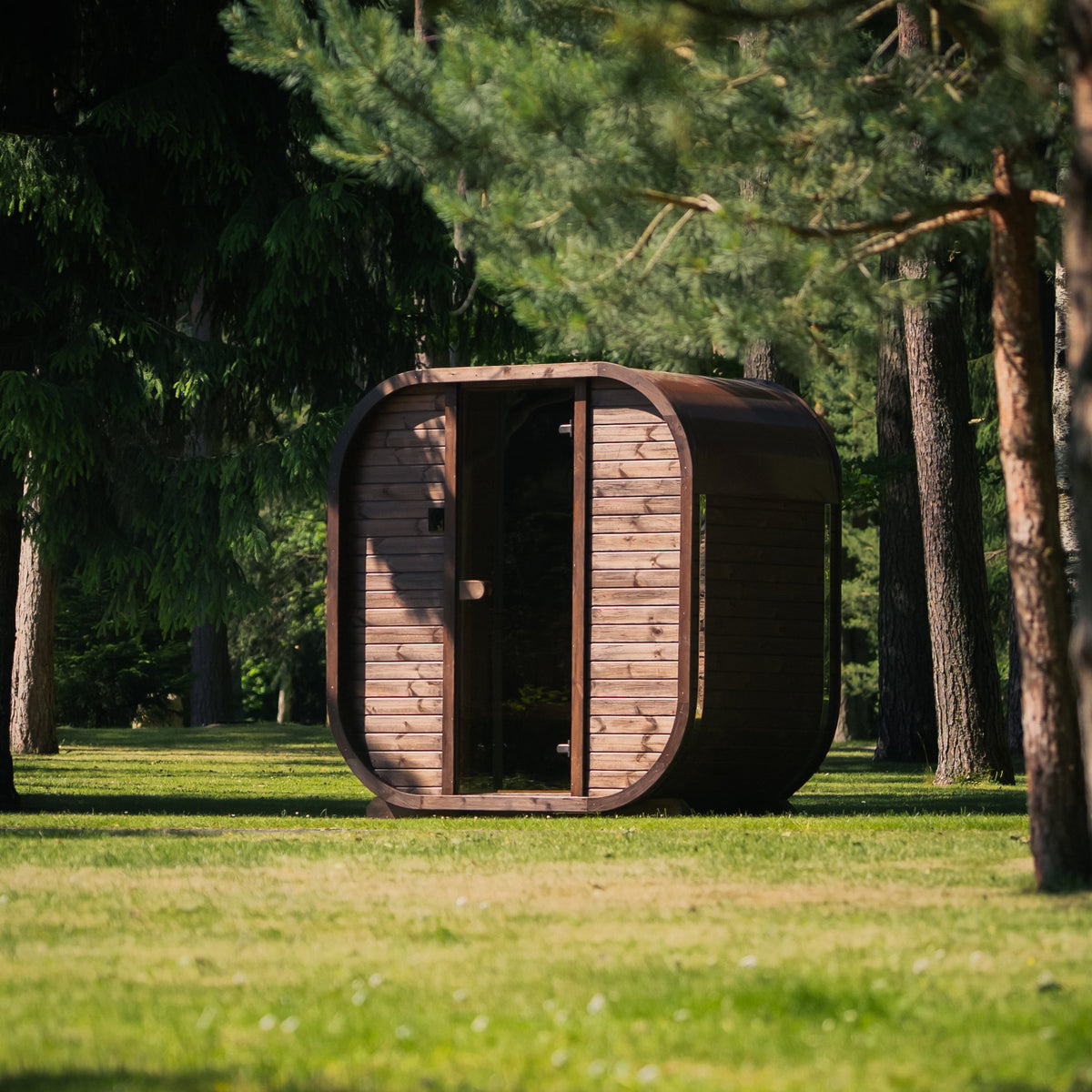 Celsium Wellness Mini Sauna | 2 Person Outdoor Traditional Sauna