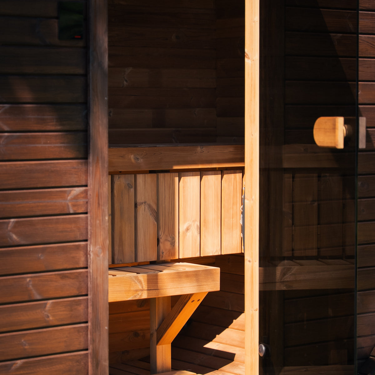 Celsium Wellness Mini Sauna | 2 Person Outdoor Traditional Sauna