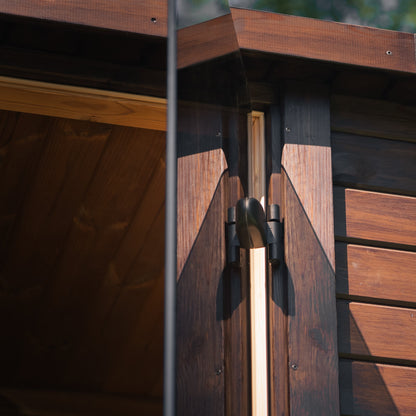 Celsium Wellness Mini Sauna | 2 Person Outdoor Traditional Sauna