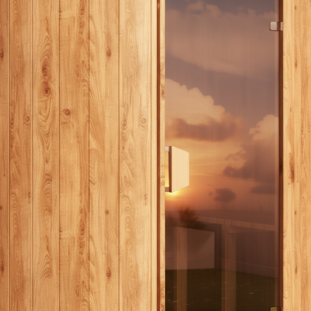 Baltresto Vertical 1 - 2 Person Outdoor Sauna