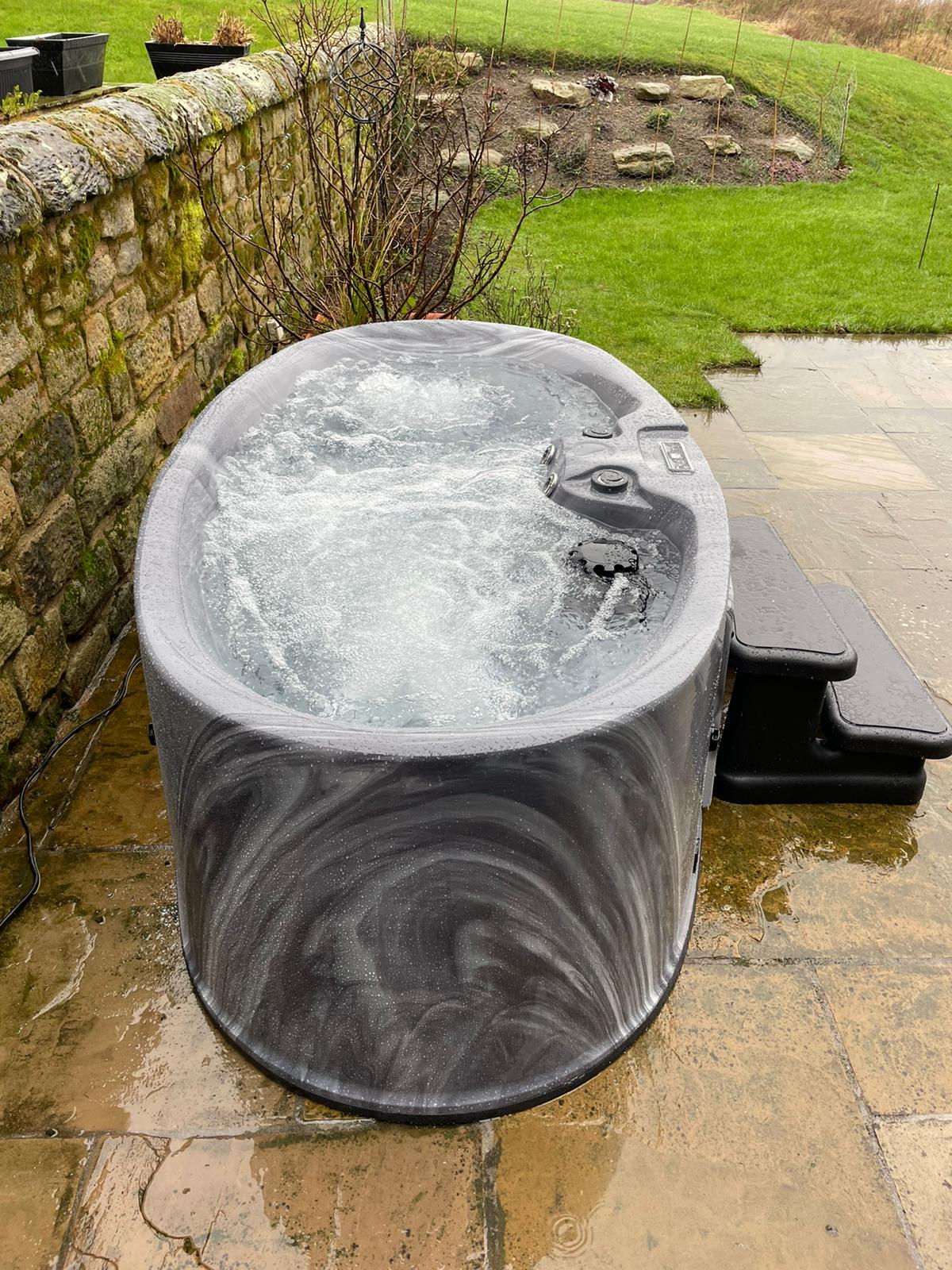 H20 Just 4 2 Person | 13 AMP Plug and Play Efficient Hot Tub Lifestyle