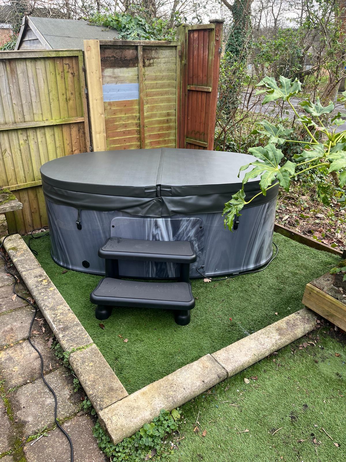 H20 Just 4 2 Person | 13 AMP Plug and Play Efficient Hot Tub Lifestyle