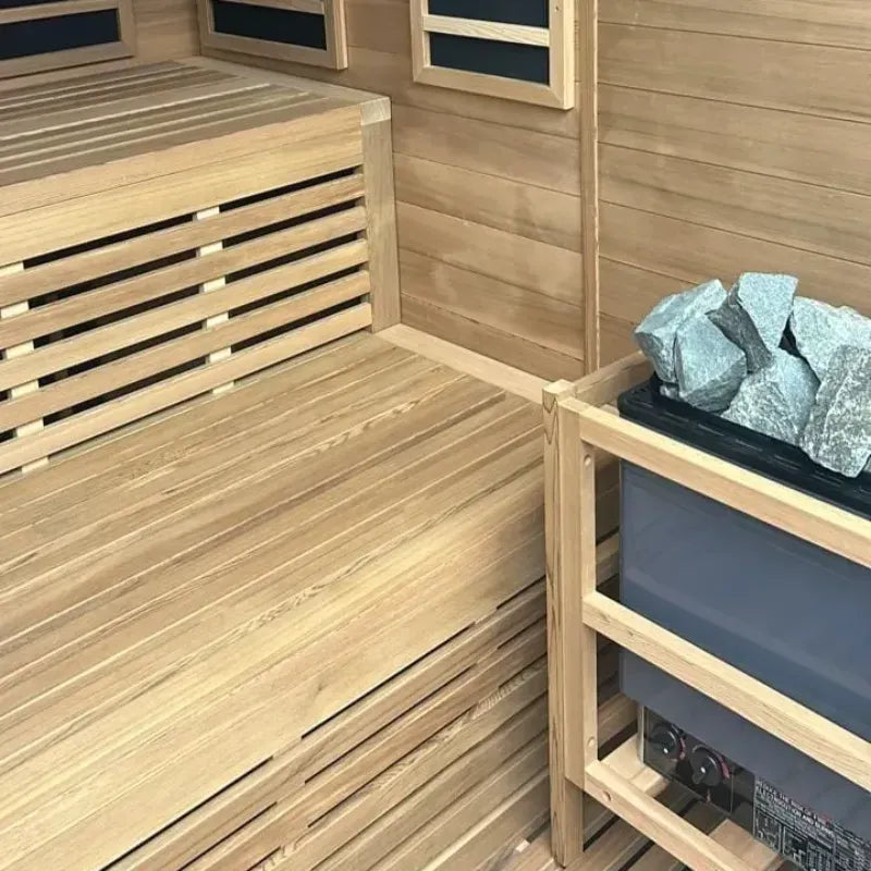 Jaquar Artize Bio Stove and Infrared Sauna 6 Person | Luxury Saunas