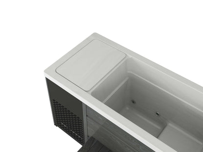 H20 Chillax Ice Bath & Chill Tub Cold Plunge Lid On