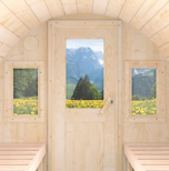 2 no-openable windows