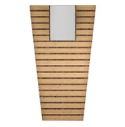 Alder Floor Grating With Heater Protective Base