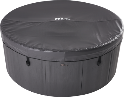 MSpa Denver Carbon Grey 6 Person Portable Modular Hot Tub, WiFi Controlled 13A Plug & Play, view 8