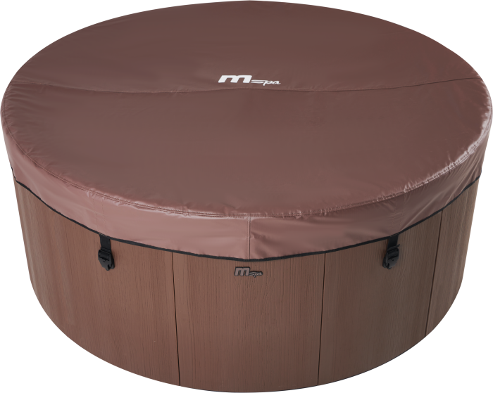 MSpa Rova 6 Person Portable Circular Modular Hot Tub, WiFi Controlled 13A Plug & Play