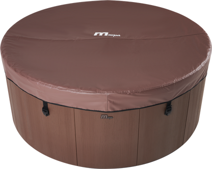 MSpa Rova 6 Person Portable Circular Modular Hot Tub, WiFi Controlled 13A Plug & Play