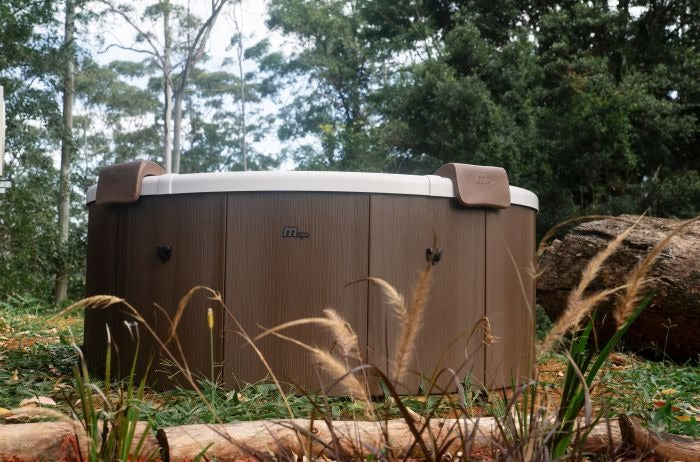 MSpa Rova 6 Person Portable Circular Modular Hot Tub, WiFi Controlled 13A Plug & Play