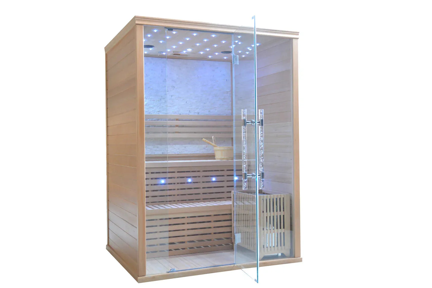 Tidal Wave 2 | 2 Tier Indoor 3-4 Person Traditional Sauna