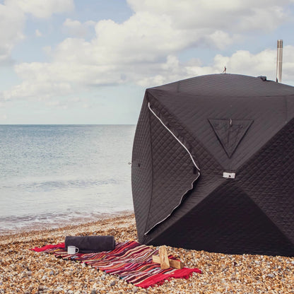 Portable Sauna Tent with Wood Stove | Outdoor Steam Sauna Bundle