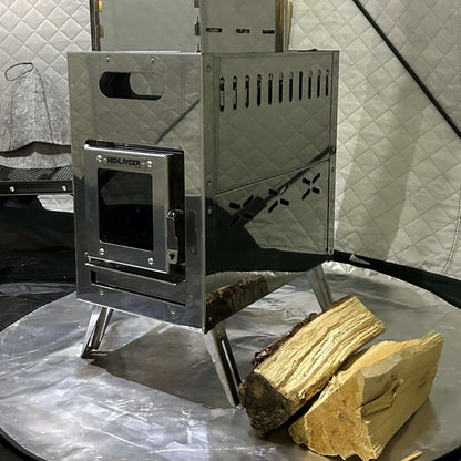 Portable Sauna Tent with Wood Stove | Outdoor Steam Sauna Bundle