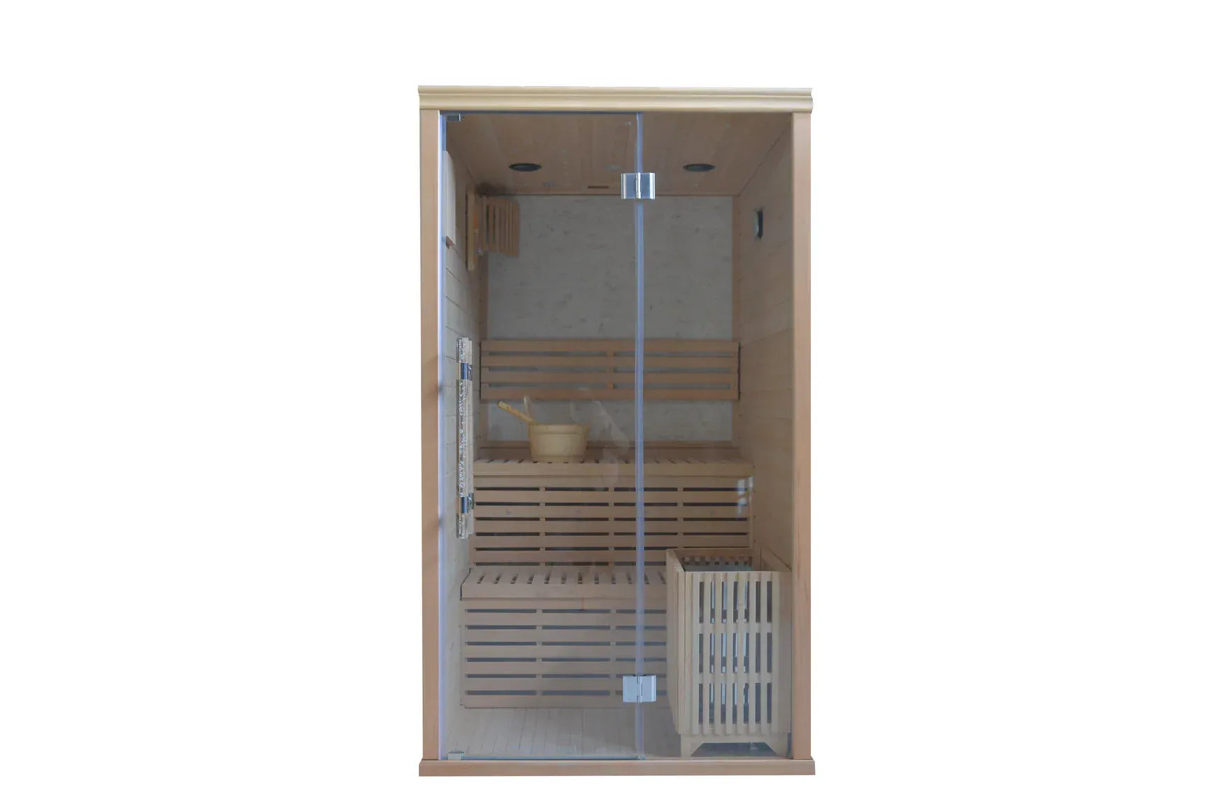 Tidal Wave Mono 1 | 2 Tier Indoor 2 Person Traditional Sauna