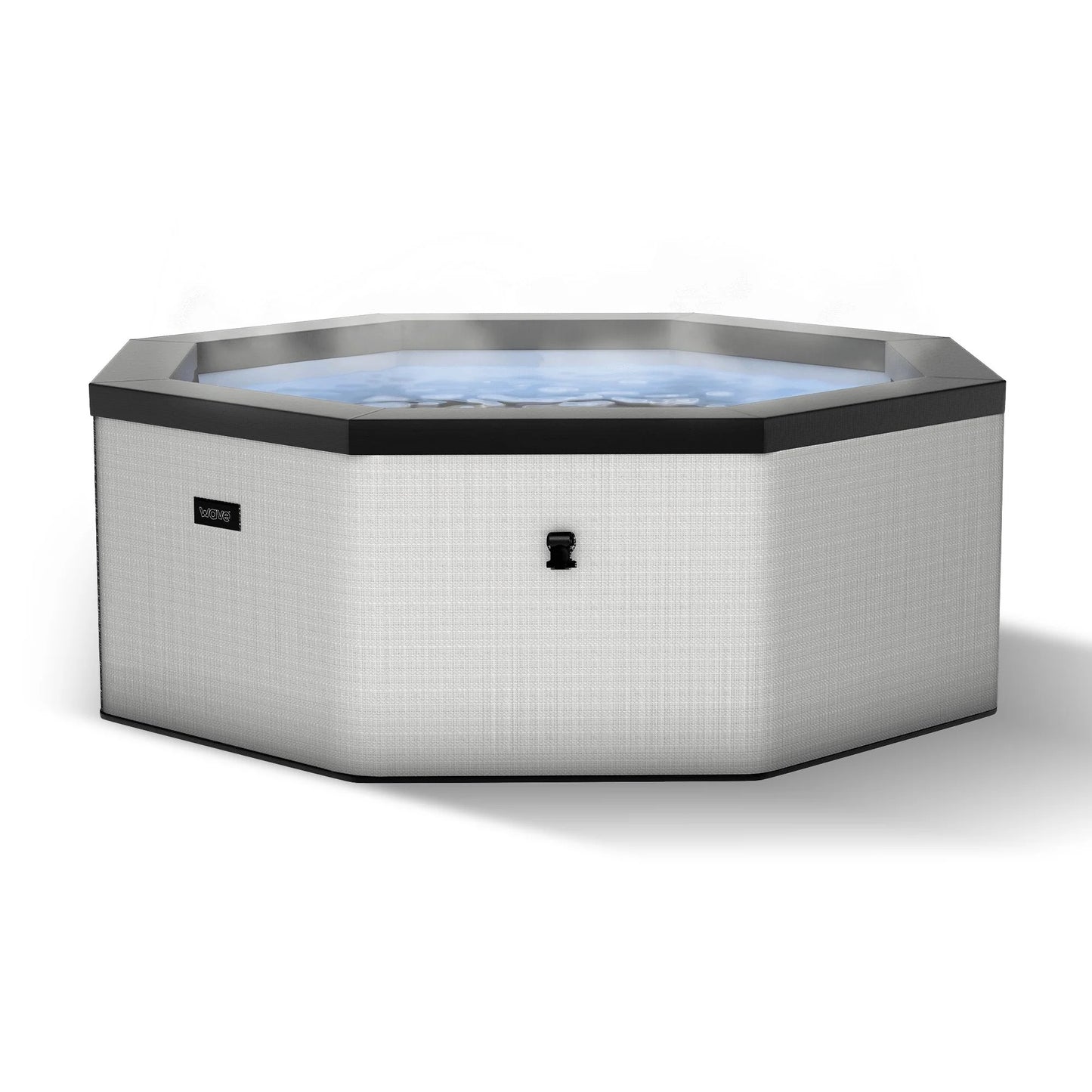 The Como Echo Foam Hot Tub With Built in Integrated heater Plug and Play