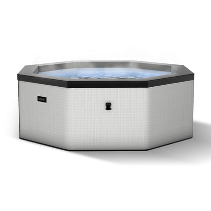 The Como Echo Foam Hot Tub With Built in Integrated heater Plug and Play