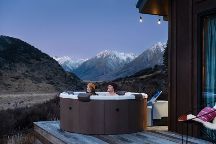 MSpa Rova 6 Person Portable Circular Modular Hot Tub, WiFi Controlled 13A Plug & Play