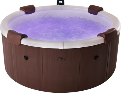 MSpa Rova 6 Person Portable Circular Modular Hot Tub, WiFi Controlled 13A Plug & Play