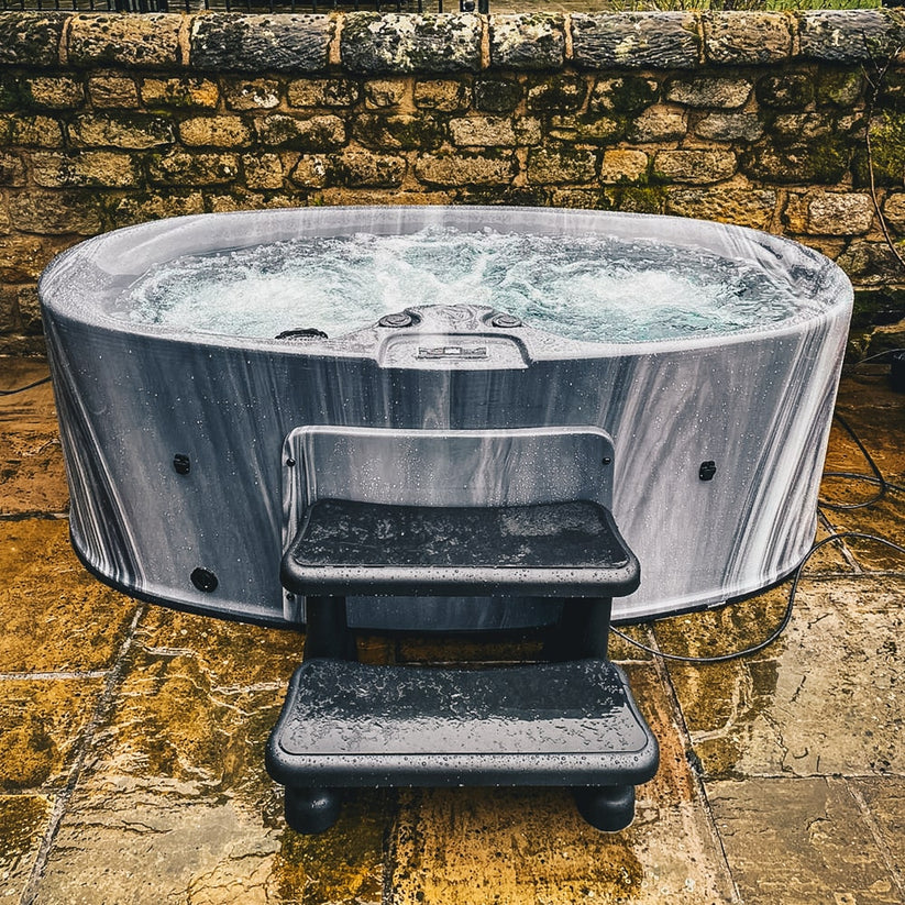 H20 Just 4 2 Person | 13 AMP Plug and Play Efficient Hot Tub