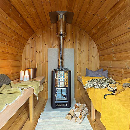 Barrel Sauna 4 Person Outdoor Garden Sauna 2-2.3m | Customisable Garden Sauna