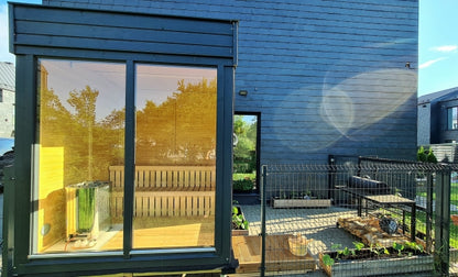 Viking Industrier Outdoor Sauna Cube 2x2 Meter 2-4 Person