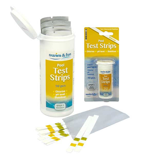 3-in-1 Test Strips For Hot Tubs