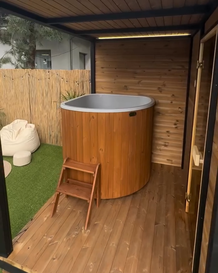 Polar Spa Corner 160 Chill Ice Bath Tub